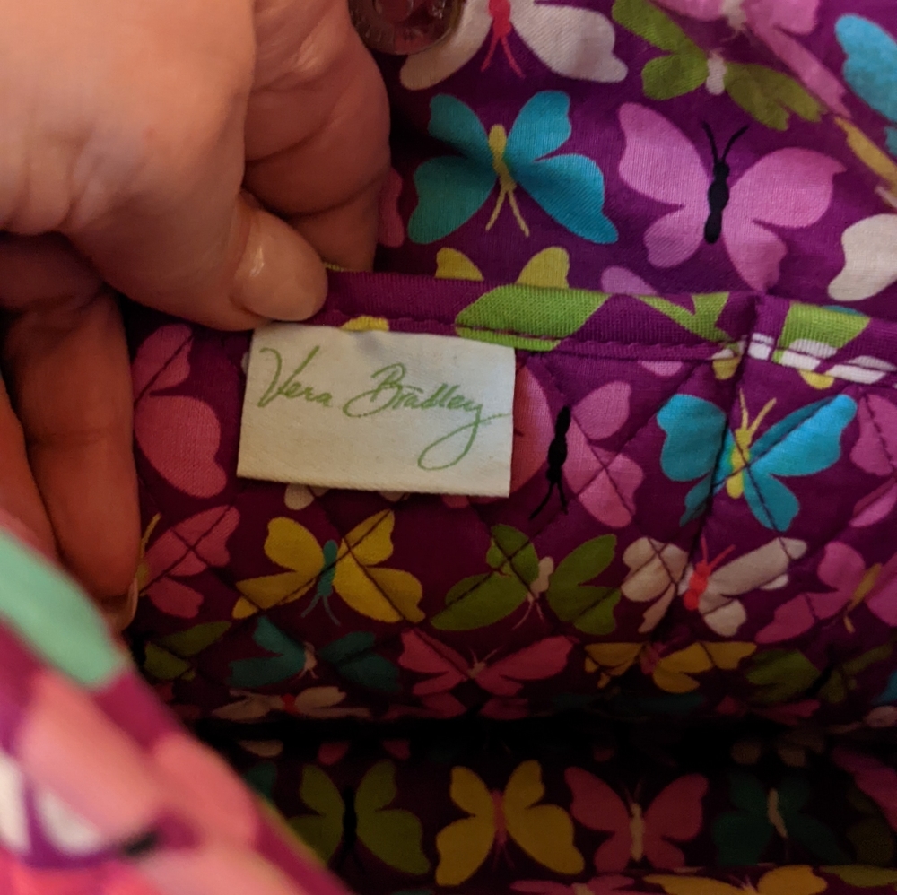 Vera Bradley Floral Handbag - Picture 2 of 5